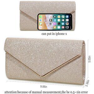 Womens Ladies Sparkling Party Handbag Evening Bag Clutch Purses